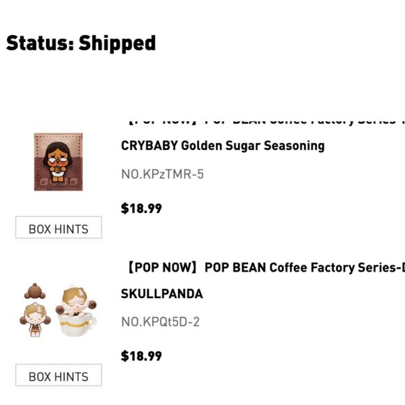 POP BEAN Coffee Factory Series-Fridge Magnet - Crybaby - Unopened Box - Picture 4 of 8